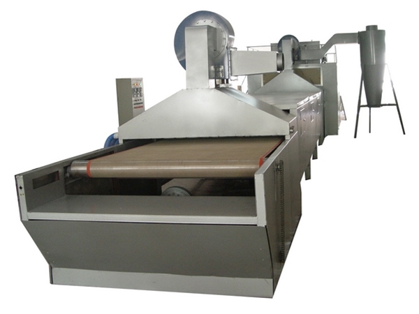 Blister box flocking line