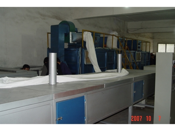 Sponge sand block sanding line